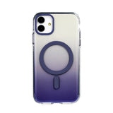 Apple iPhone 11 Kılıf M-safe Şarj Özellikli Transparan Renk Geçişli Zore Toros Kapak