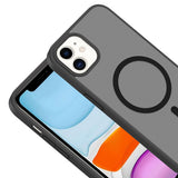 Apple iPhone 11 Kılıf M-safe Şarj Özellikli Zore Babet Kapak