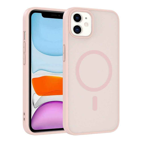 Apple iPhone 11 Kılıf M-safe Şarj Özellikli Zore Babet Kapak