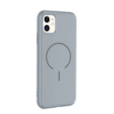 Apple iPhone 11 Kılıf M-safe Şarj Özellikli Zore Meta Kapak