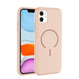 Apple iPhone 11 Kılıf M-safe Şarj Özellikli Zore Meta Kapak