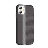 Apple iPhone 11 Kılıf M-safe Şarj Özellikli Karbon Fiber Görünümlü Zore Gros Kapak