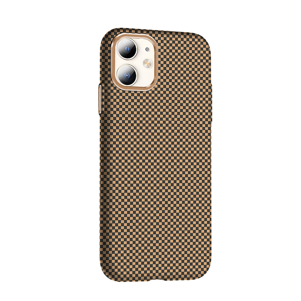 Apple iPhone 11 Kılıf M-safe Şarj Özellikli Karbon Fiber Görünümlü Zore Gros Kapak