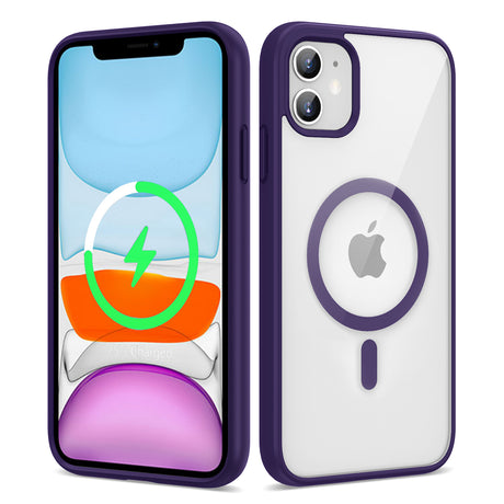 Apple iPhone 11 Kılıf M-safe Wireless Şarj Özellikli Silikon Zore Ege Kapak