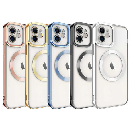 Apple iPhone 11 Kılıf M-safe Wireless Şarj Özellikli Zore Setro Silikon