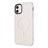 Apple iPhone 11 Kılıf Mat Arka Yüzey Wireless Şarj Özellikli Zore Flet M-safe Kapak