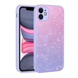 Apple iPhone 11 Kılıf Renk Geçişli Mermer Desenli Sert Silikon Zore Granit Kapak