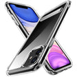 Apple iPhone 11 Kılıf Standlı Şeffaf Silikon Zore L-Stand Kapak