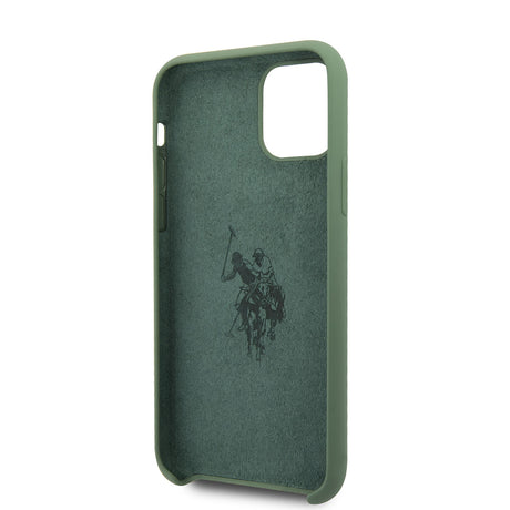 Apple iPhone 11 Kılıf U.S. POLO ASSN. Silikon Büyük Logo Dizayn Kapak