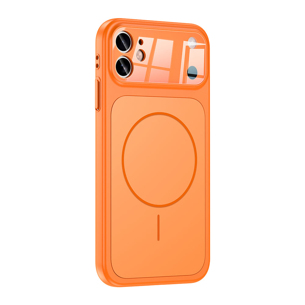 Apple iPhone 11 Kılıf Zore M-Safe Şarj Özellikli Kamera Korumalı Formen Kapak