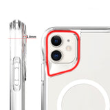 Apple iPhone 11 Kılıf Zore M-safe Şarj Özellikli T-Max M-safe Kapak