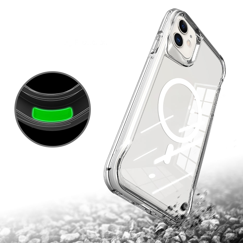 Apple iPhone 11 Kılıf Zore M-safe Şarj Özellikli T-Max M-safe Kapak