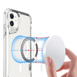 Apple iPhone 11 Kılıf Zore M-safe Şarj Özellikli T-Max M-safe Kapak