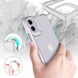 Apple iPhone 11 Kılıf Zore Şeffaf Ultra İnce Airbag Tasarımlı Okka Kapak