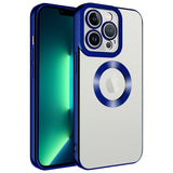 Apple iPhone 11 Pro Kılıf Kamera Korumalı Logo Gösteren Zore Omega Kapak