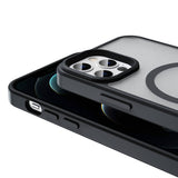 Apple iPhone 11 Pro Max Kılıf M-safe Şarj Özellikli Mat Arka Yüzey Zore Sio Kapak