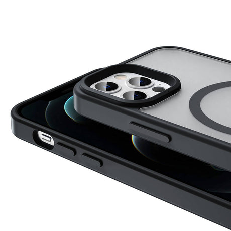 Apple iPhone 11 Pro Max Kılıf M-safe Şarj Özellikli Mat Arka Yüzey Zore Sio Kapak