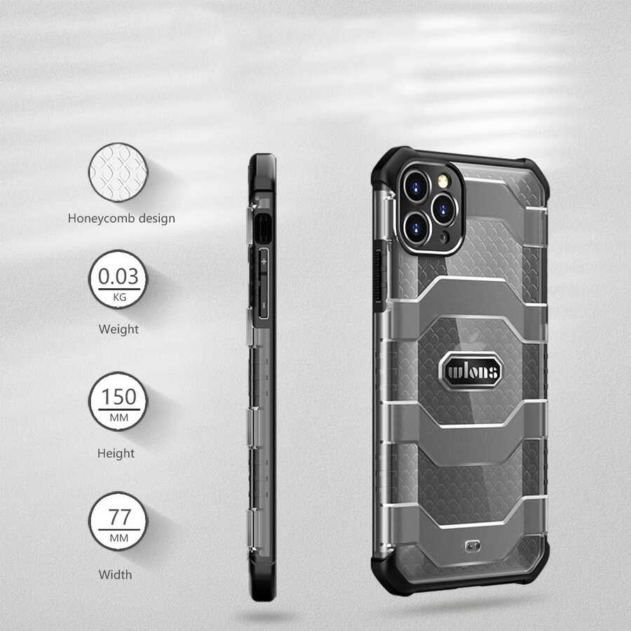 Apple iPhone 11 Pro Max Kılıf Wlons Mit Kapak