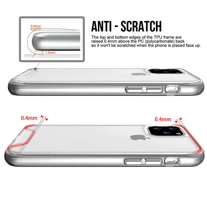 Apple iPhone 11 Pro Max Kılıf Zore Gard Silikon