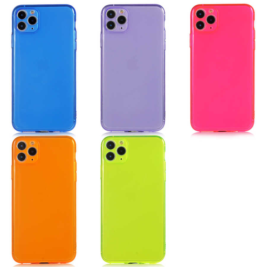 Apple iPhone 11 Pro Max Kılıf Zore Mun Silikon