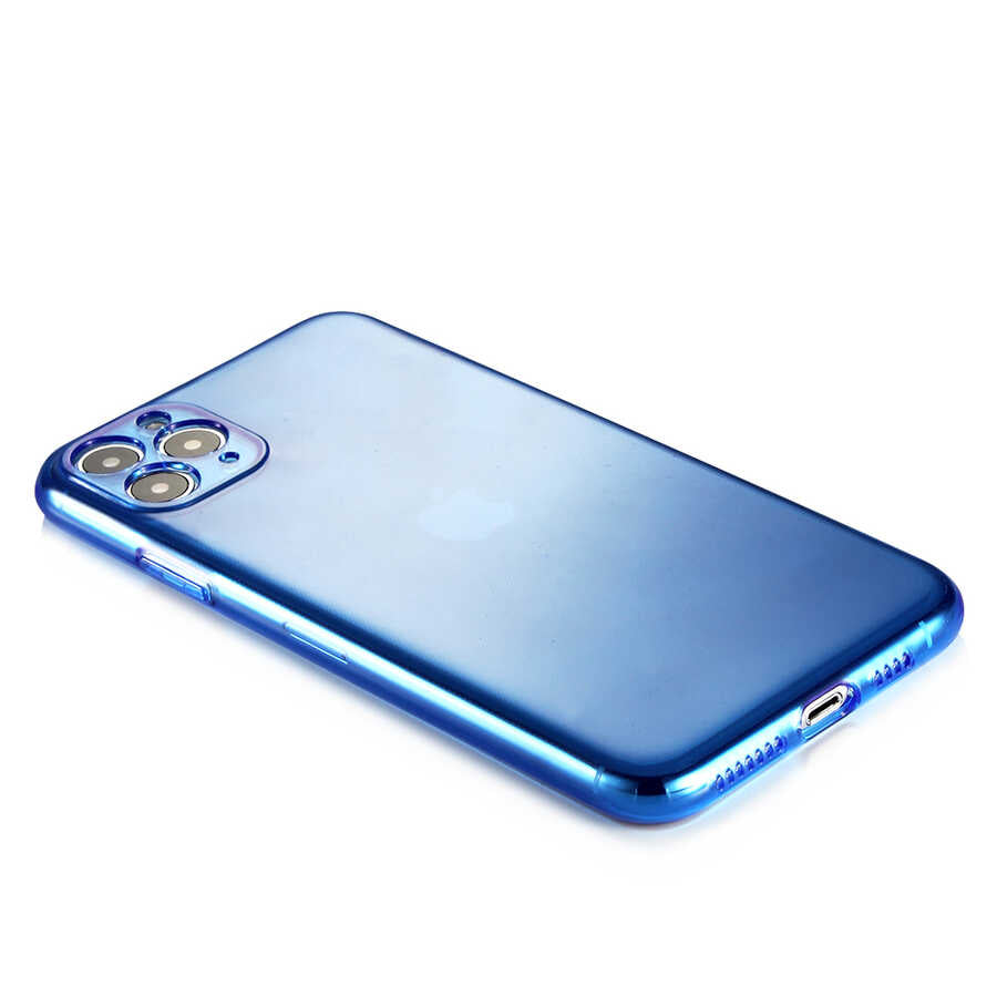 Apple iPhone 11 Pro Max Kılıf Zore Mun Silikon