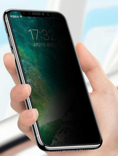 Apple iPhone 11 Pro Max Zore Anti-Dust Privacy Temperli Ekran Koruyucu