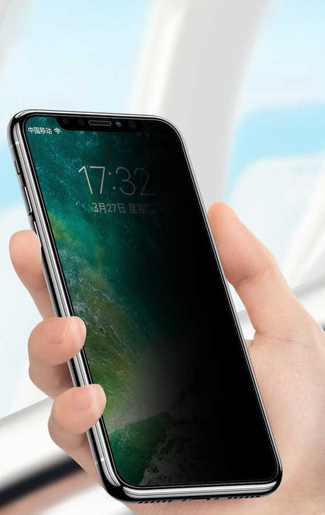 Apple iPhone 11 Pro Zore Anti-Dust Mat Privacy Temperli Ekran Koruyucu