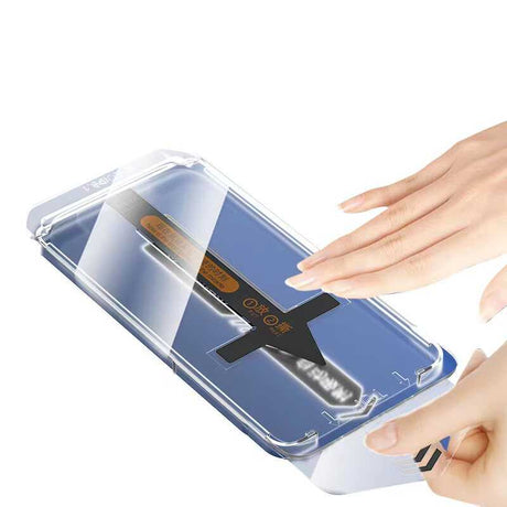 Apple iPhone 11 Zore Süper Fast Anti-Dust Toz Önleyici Temperli Ekran Koruyucu