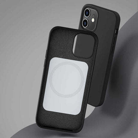 Apple iPhone 12 Kılıf Benks M-safe Magnetic Original Apple MFI Certified Silikon Kapak