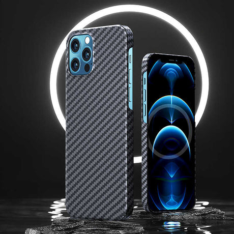 Apple iPhone 12 Kılıf Benks MFİ M-safe Magnetic Aramid Kapak