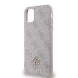 Apple iPhone 12 Kılıf Guess Orjinal Lisanslı M-safe Şarj Özellikli Small 4G Classic Kapak