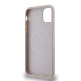 Apple iPhone 12 Kılıf Guess Orjinal Lisanslı M-safe Şarj Özellikli Small 4G Classic Kapak