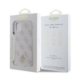 Apple iPhone 12 Kılıf Guess Orjinal Lisanslı M-safe Şarj Özellikli Small 4G Classic Kapak