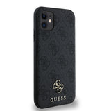 Apple iPhone 12 Kılıf Guess Orjinal Lisanslı M-safe Şarj Özellikli Small 4G Classic Kapak