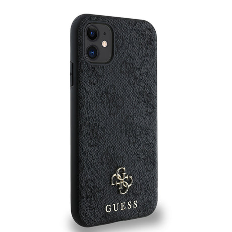 Apple iPhone 12 Kılıf Guess Orjinal Lisanslı M-safe Şarj Özellikli Small 4G Classic Kapak