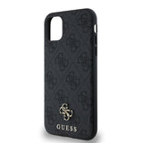 Apple iPhone 12 Kılıf Guess Orjinal Lisanslı M-safe Şarj Özellikli Small 4G Classic Kapak