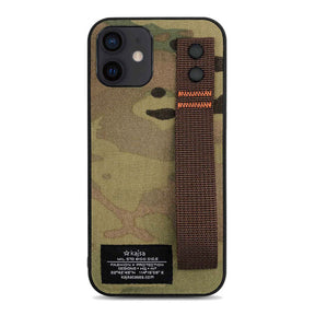 Apple iPhone 12 Kılıf Kajsa Cordura Serisi Military Kapak
