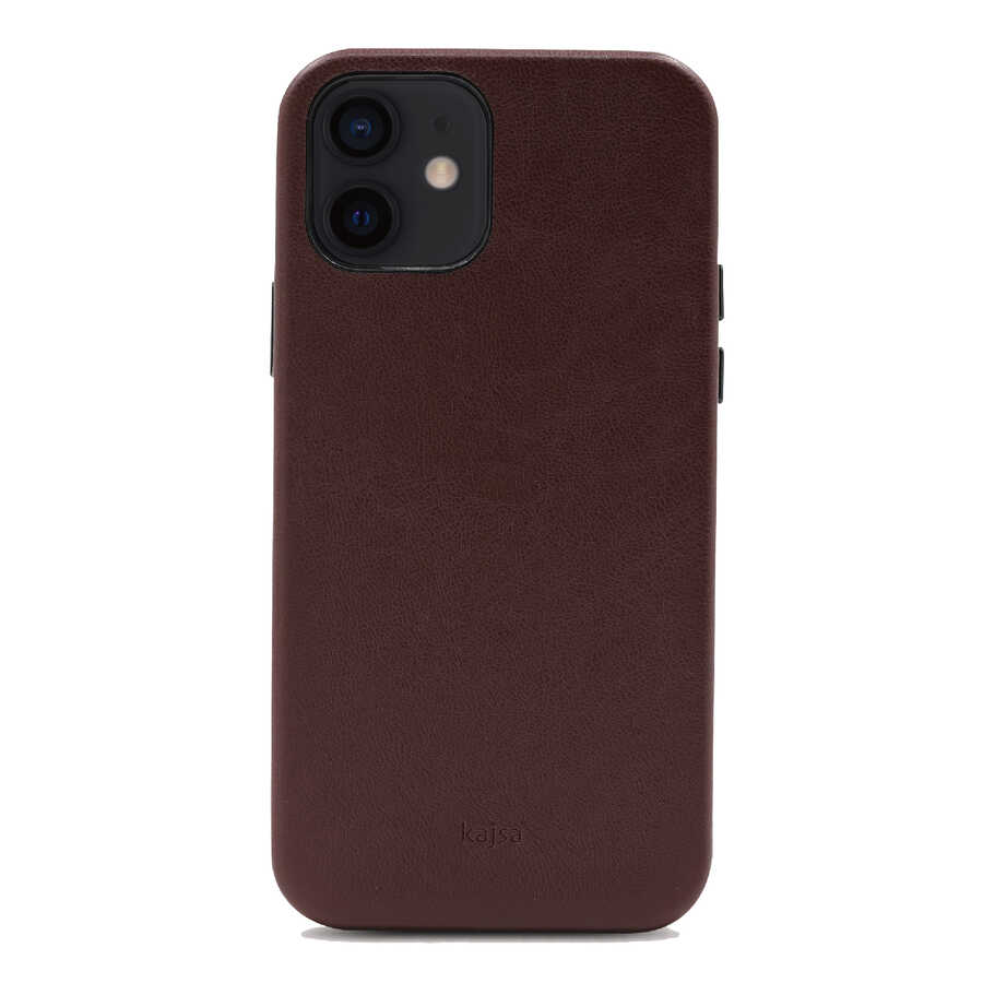 Apple iPhone 12 Kılıf ​Kajsa Crazy Horse Kapak