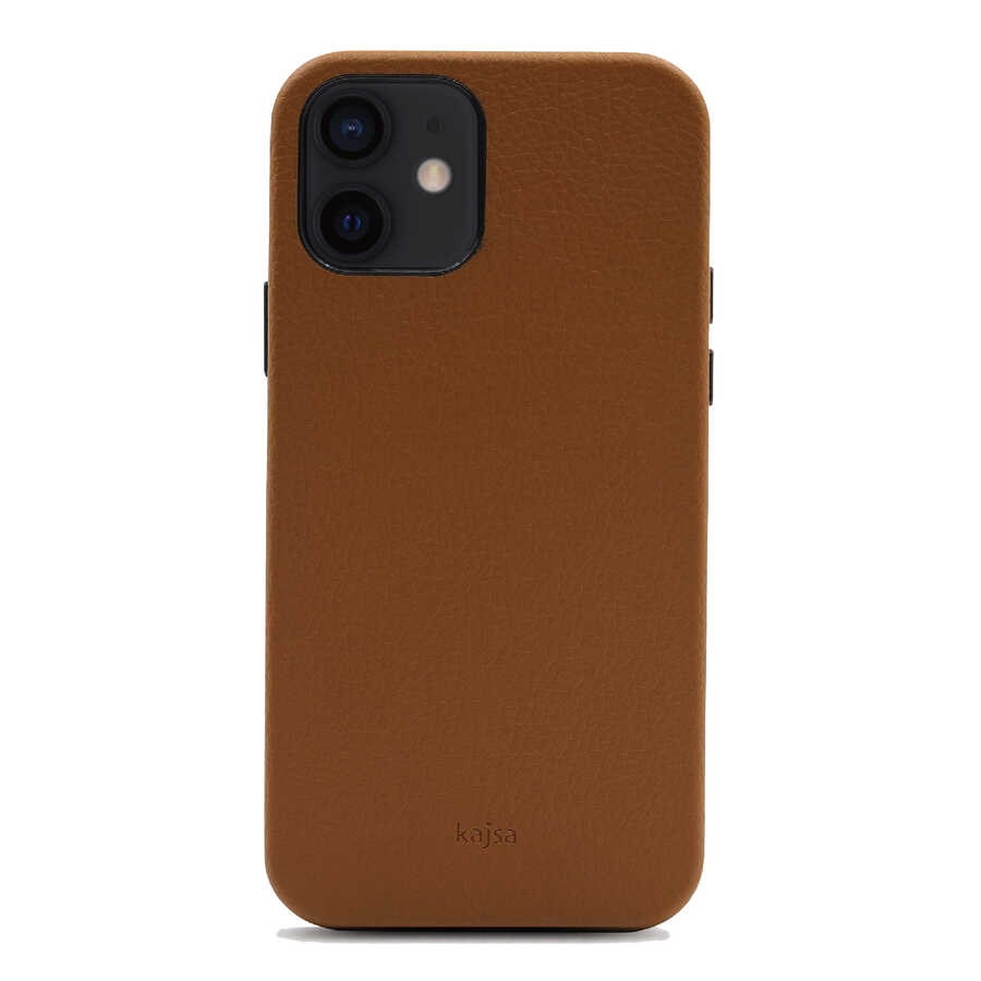 Apple iPhone 12 Kılıf ​Kajsa Litchi Kapak