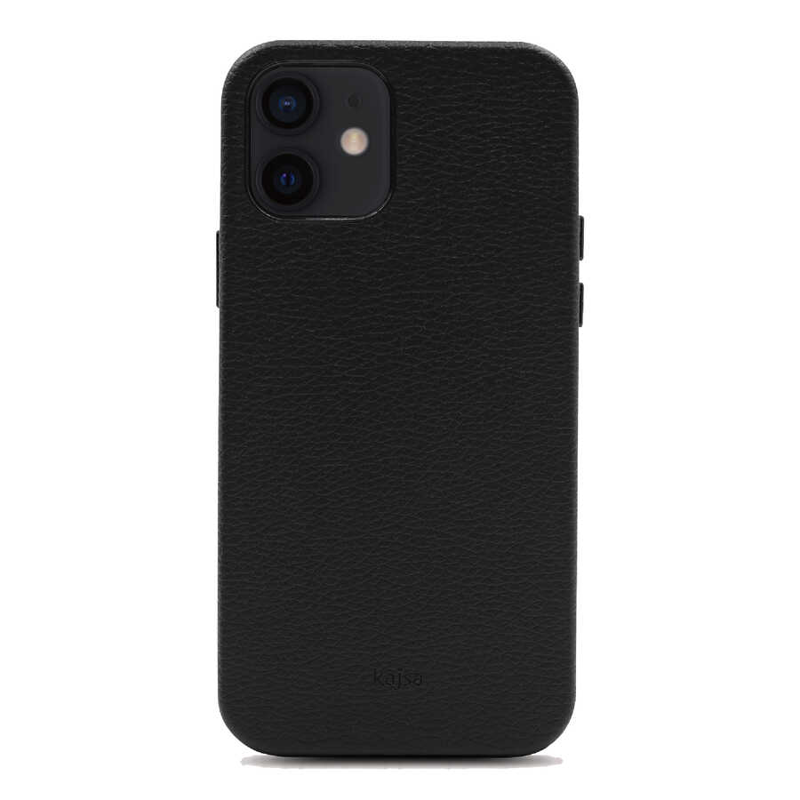 Apple iPhone 12 Kılıf ​Kajsa Litchi Kapak