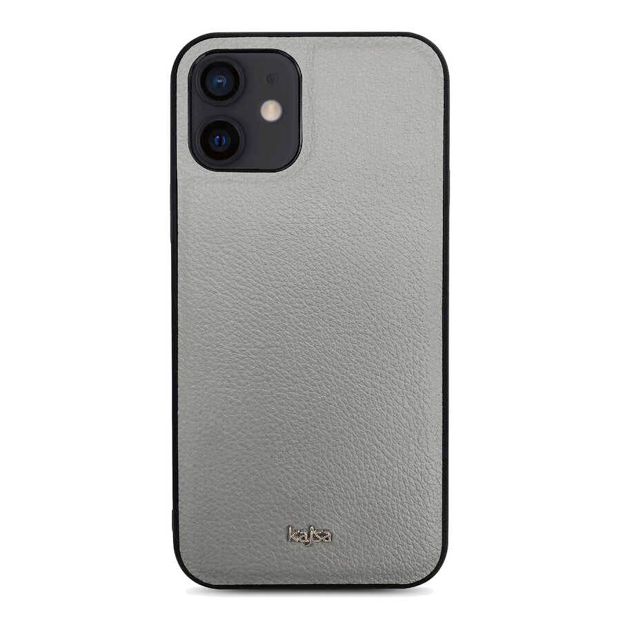 Apple iPhone 12 Kılıf ​Kajsa Luxe Collection Hakiki Deri Kapak