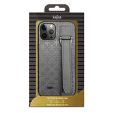 Apple iPhone 12 Kılıf Kajsa Neo Clasic Serisi Mono K Strap Kapak