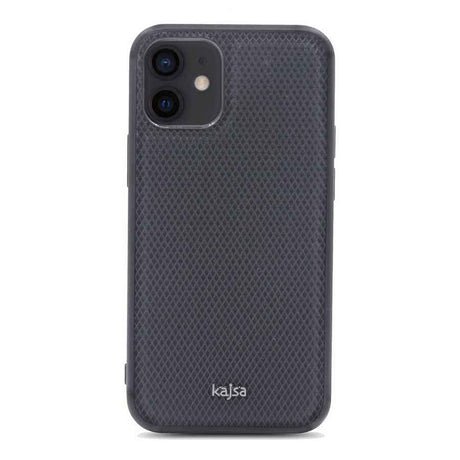 Apple iPhone 12 Kılıf Kajsa Preppie Serisi Dark Kapak