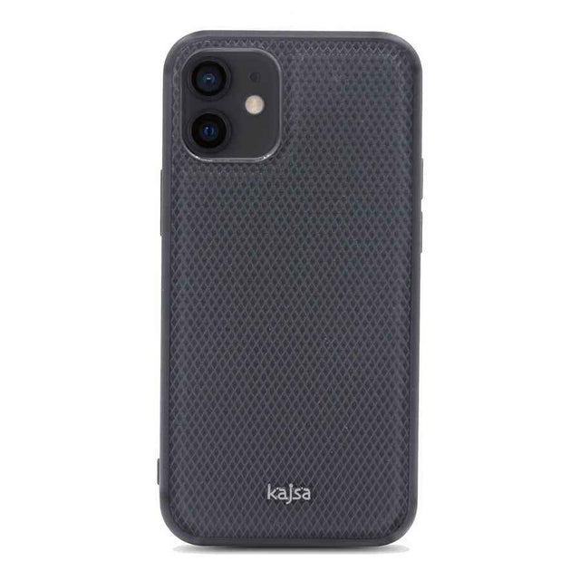 Apple iPhone 12 Kılıf Kajsa Preppie Serisi Dark Kapak