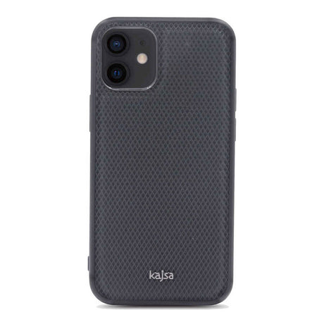 Apple iPhone 12 Kılıf Kajsa Preppie Serisi Dark Kapak