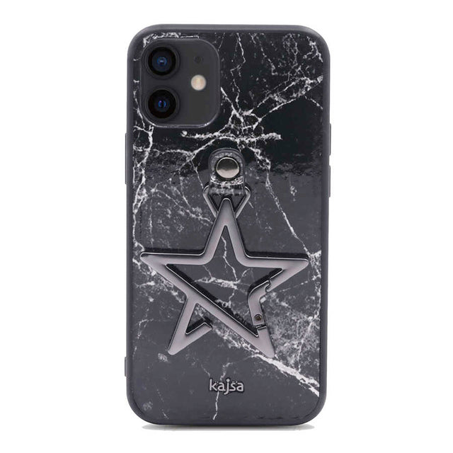 Apple iPhone 12 Kılıf Kajsa Starry Serisi Marble Kapak