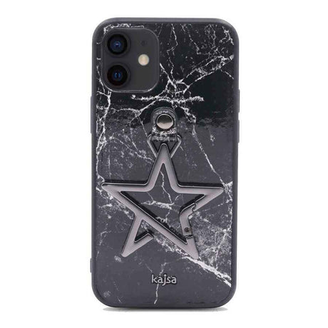 Apple iPhone 12 Kılıf Kajsa Starry Serisi Marble Kapak