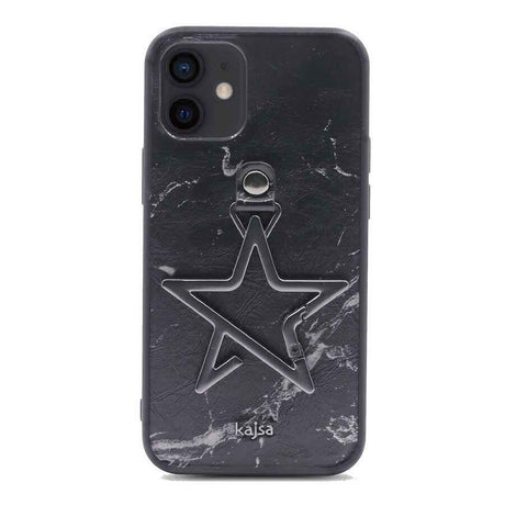 Apple iPhone 12 Kılıf Kajsa Starry Serisi Marble Kapak