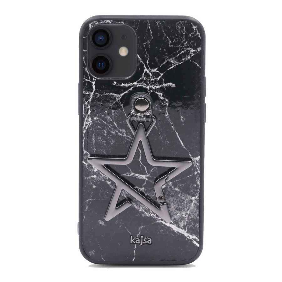 Apple iPhone 12 Kılıf Kajsa Starry Serisi Marble Kapak