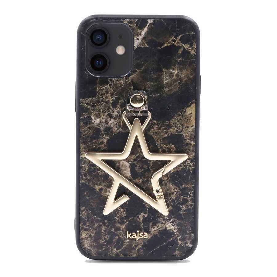 Apple iPhone 12 Kılıf Kajsa Starry Serisi Marble Kapak